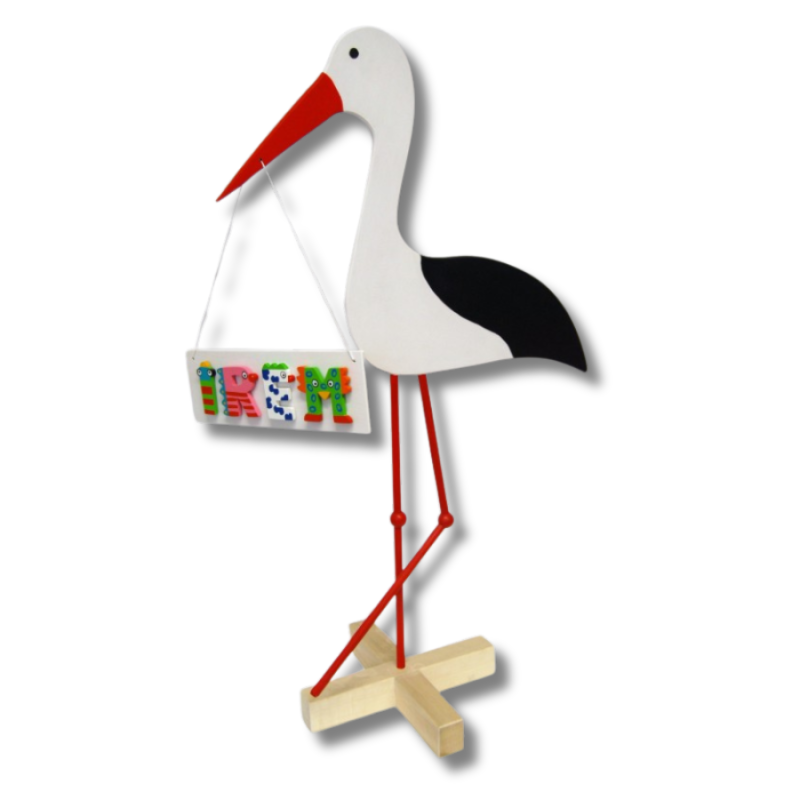 Storch klein 90 cm x 56 cm
