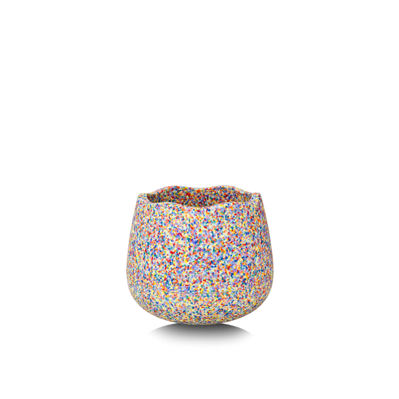 Stapelstein® Base super confetti,  Modularer Kinderhocker