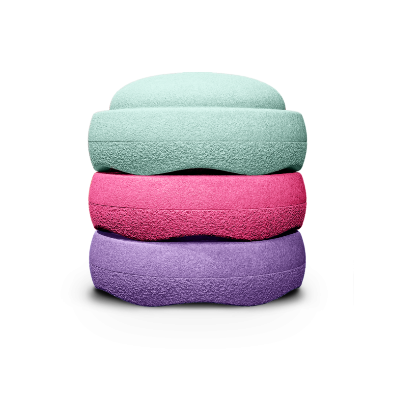 Stapelstein fresh (3 Stk.) Besteht aus: Mint, pink, violet