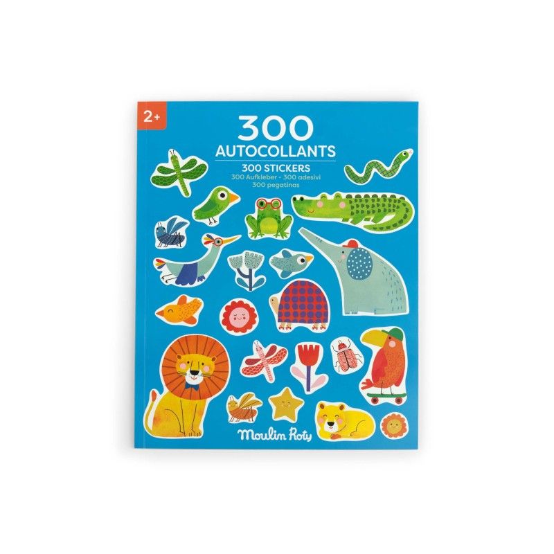 Stickerheft (300 St.) Les Toupitis, Moulin Roty