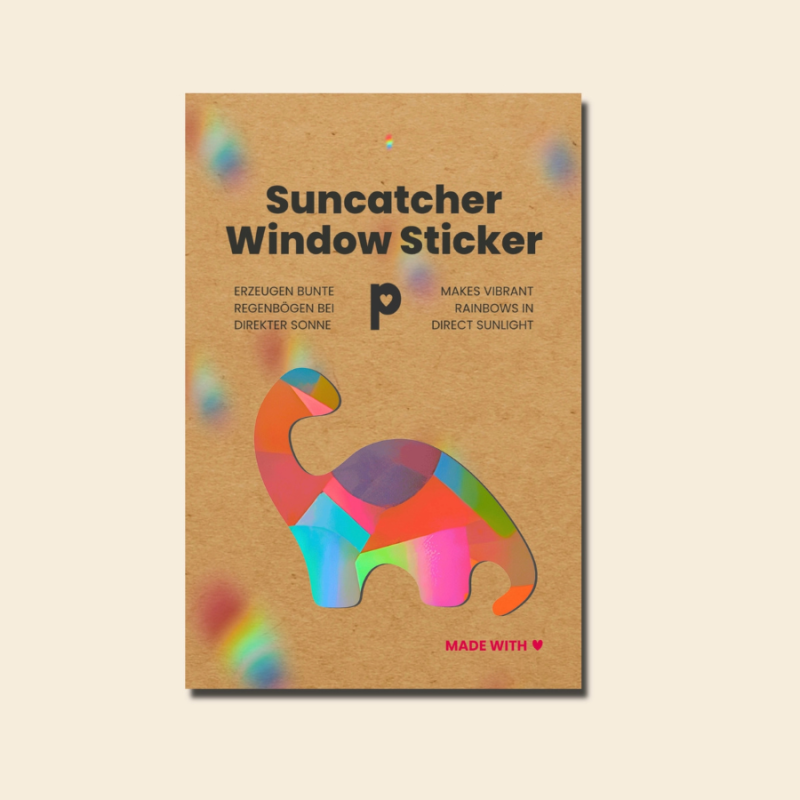 Suncatcher Window Sticker, Dino, Plottkowski