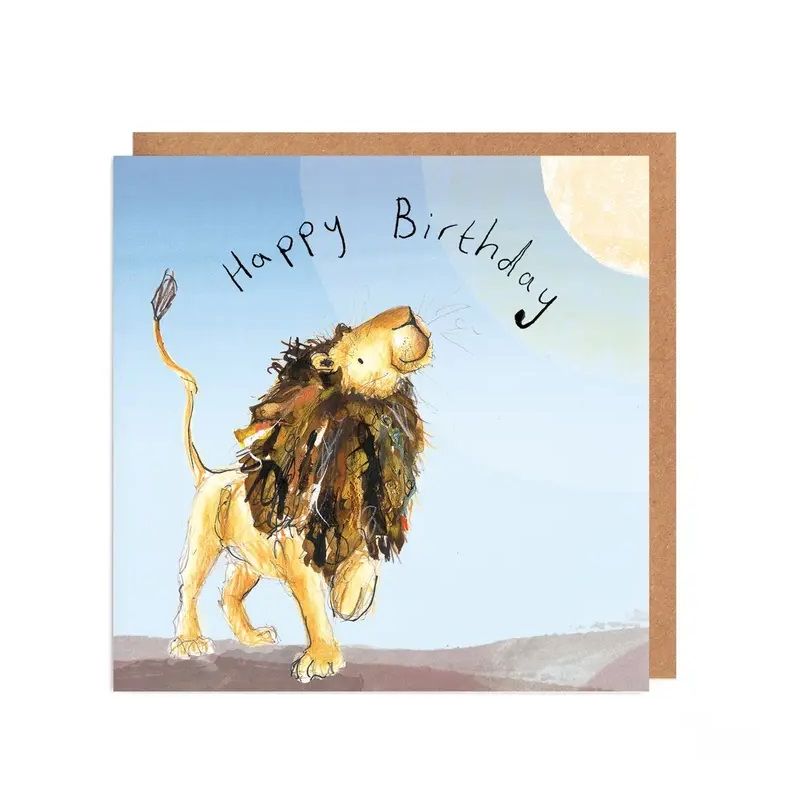 Arlo der Löwe Sunshine Geburtstagskarte, Catherine Rayner