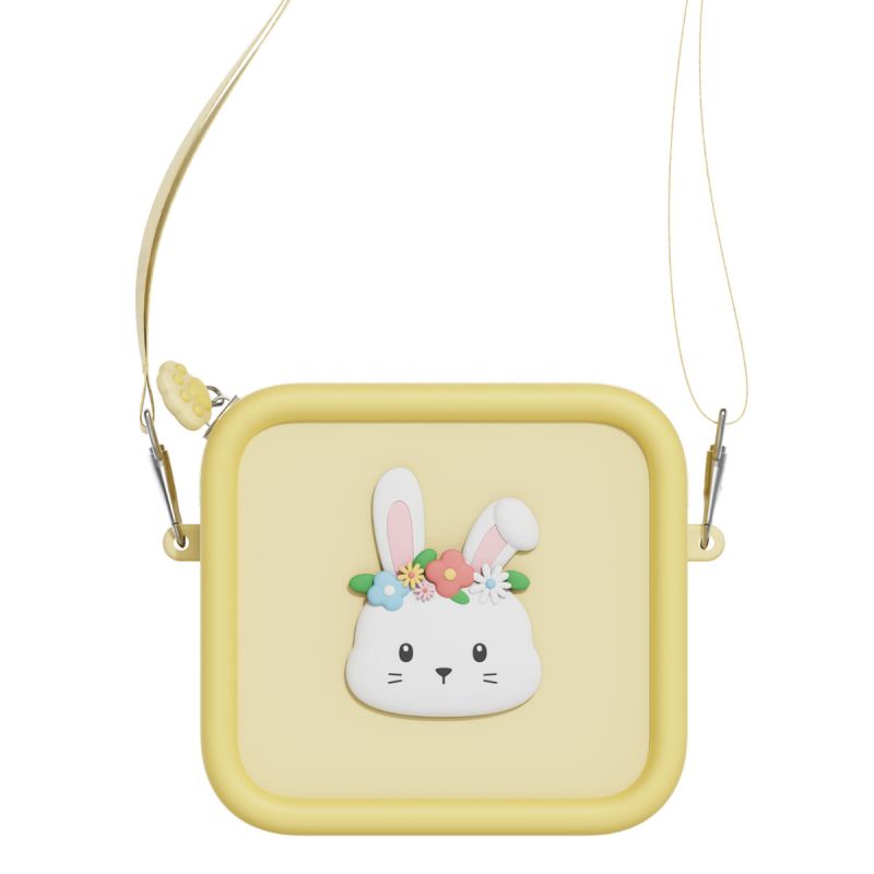 Silikon Tasche Hase Flower, The Zoofamily