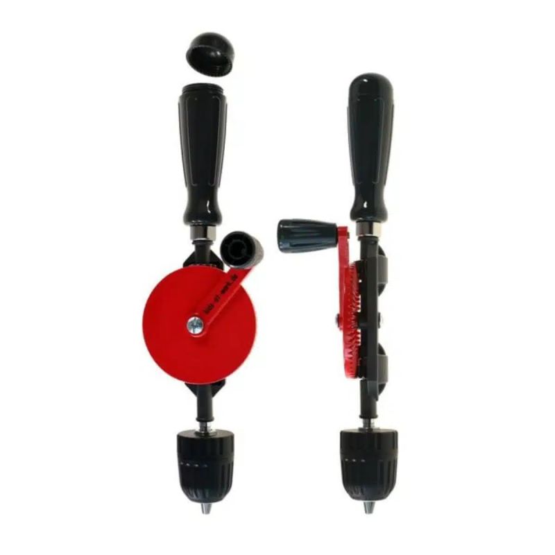 Handbohrmaschine 8mm mit 5tlg. Holzbohrersatz, Echtes Werkzeug, Die Werkkiste