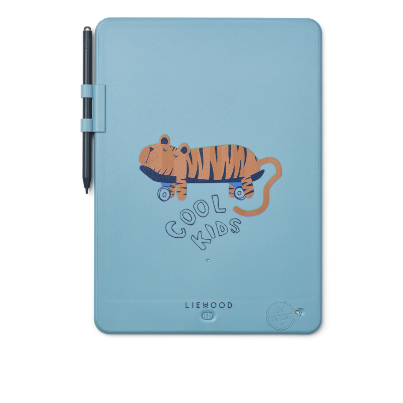 Zora Magic Drawing Board 10 Inches,Tiger / Beach blue,LIEWOOD