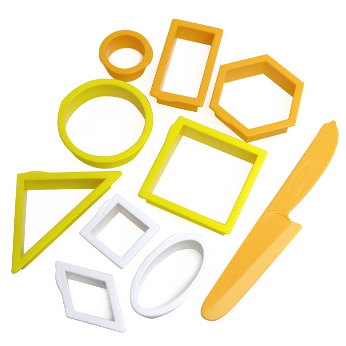 Ensemble de moules géométriques