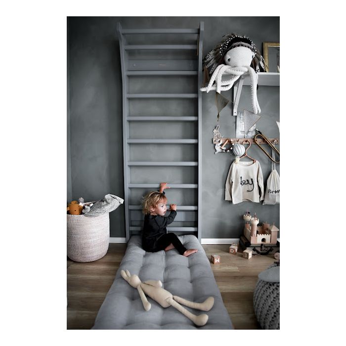 Sprossenwand TAIMI Grau, FitWood 