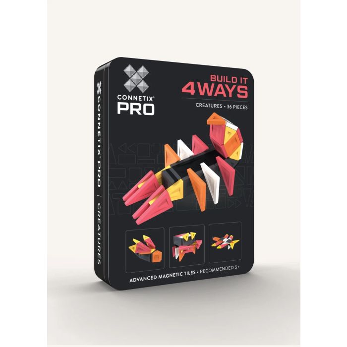 PRO Build It 4 Ways Creatures Pack 36 pc, Magnetbausteine, Connetix PRO Build It 4 Ways Creatures Pack 36 pc, Magnetbausteine, Connetix