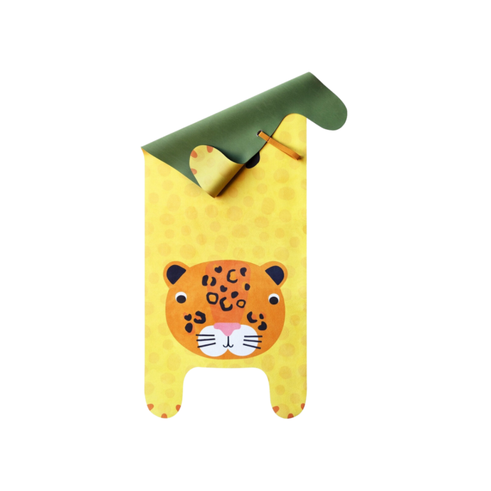 Kinder-Yogamatte Luka der Leopard, Yogitier® 