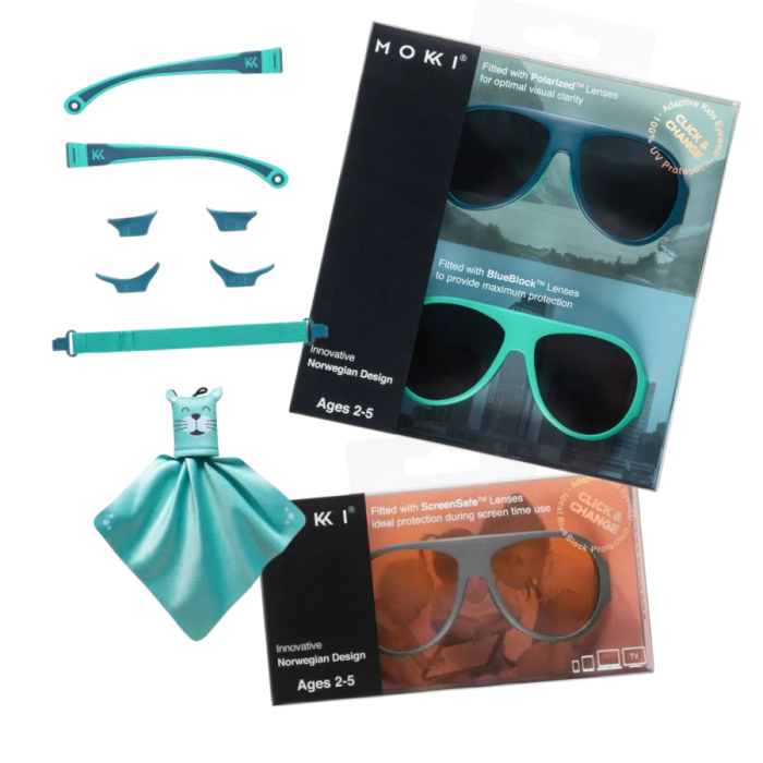 TOP OFFRE ! Lunettes de soleil Mokki bleu 2-5 ans +lunettes Screensafe et set d'accessoires offerts TOP OFFRE ! Lunettes de soleil Mokki bleu 2-5 ans +lunettes Screensafe et set d'accessoires offerts