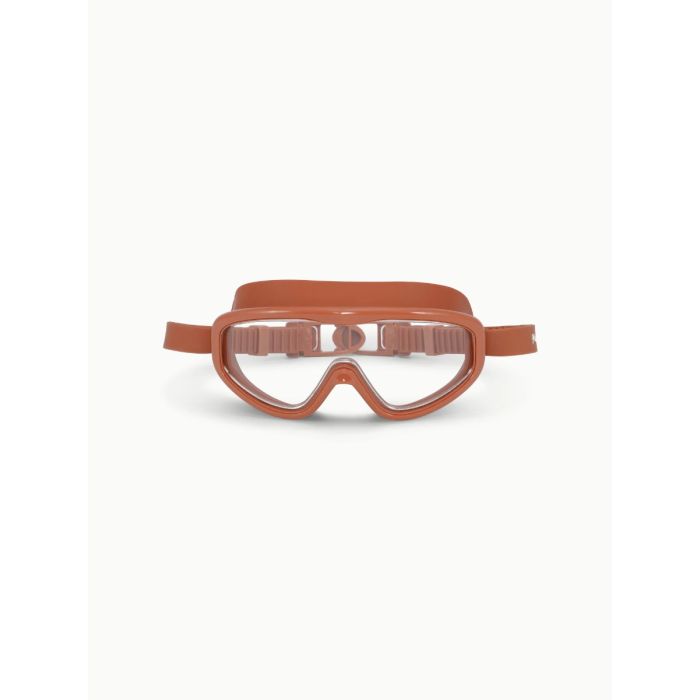 Hans Googles terracotta, lunettes de natation pour enfants, Petites Pommes