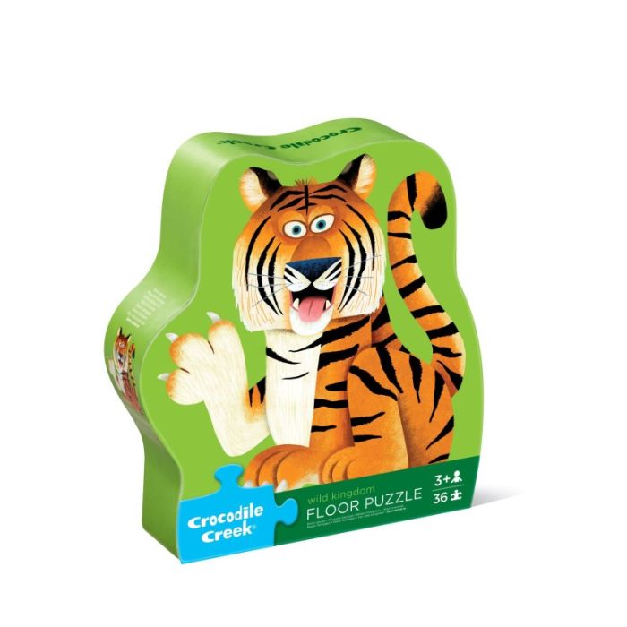 36 pc Shaped Puzzle,Wild Kingdom, Crocodile Creek