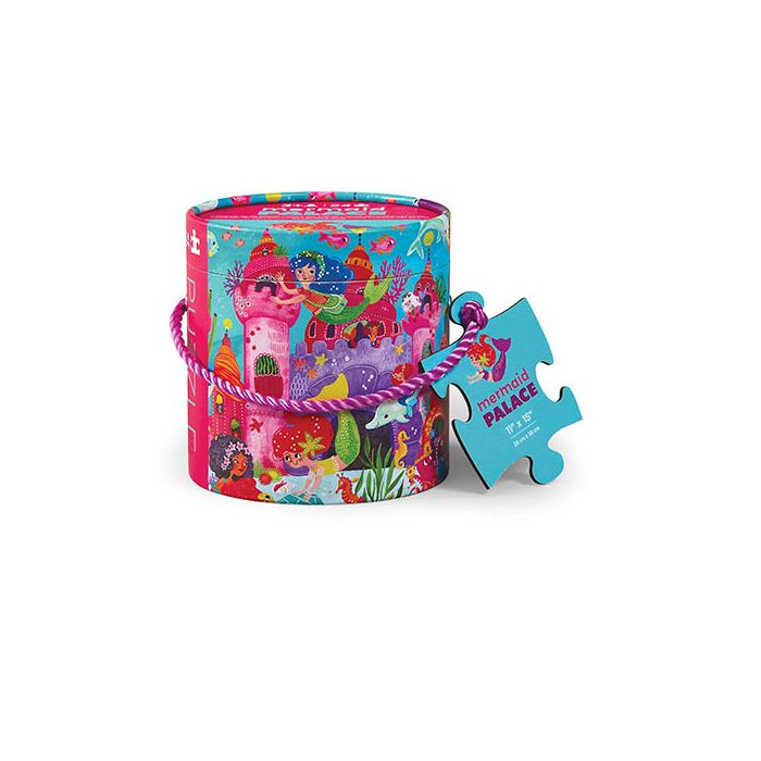 Mini Canister Mermaid Palace 24pc, Crocodile Creek