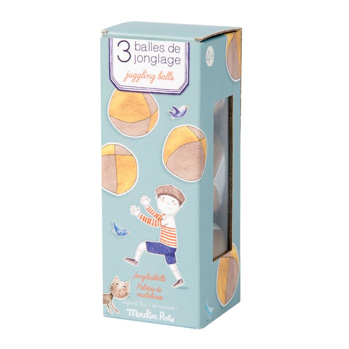 3 balles de jonglage, Aujourd'hui c'est mercredi, Moulin Roty