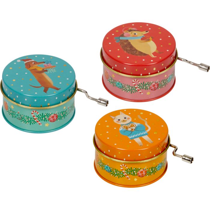 Metall Spieluhr Igel, Jingle Bells, Die Spiegelburg