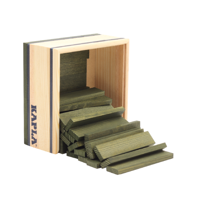 Box mit 40 Kaplas,grün