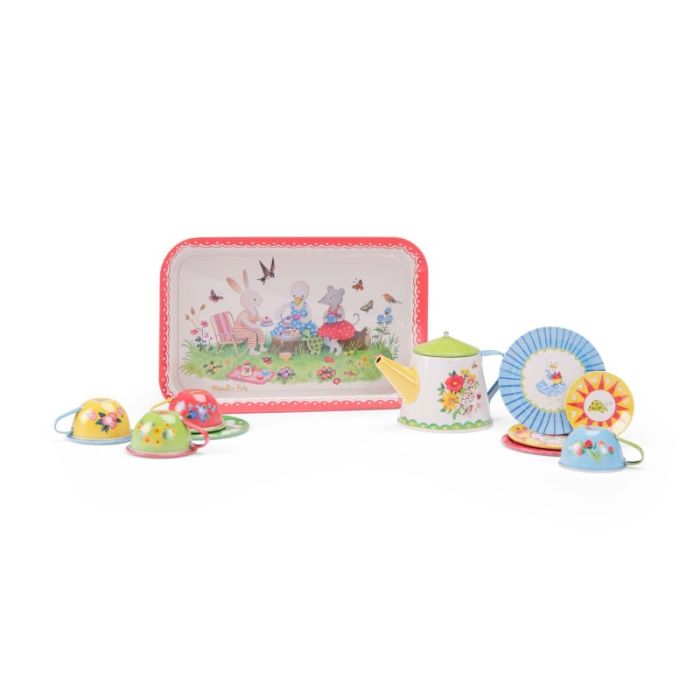 Tee Service metall, La Grande Famille, Moulin Roty