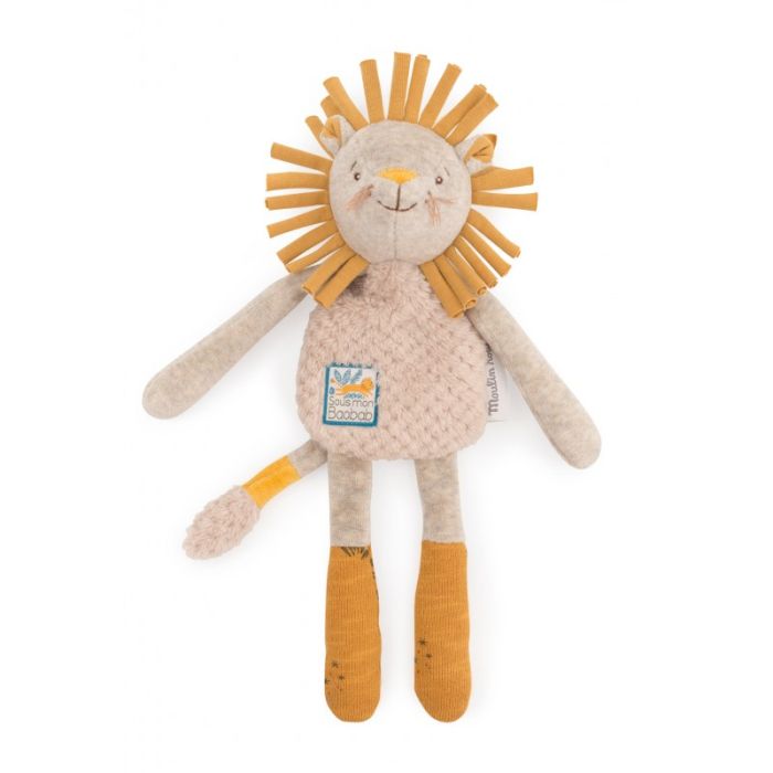 Doudou-hochet lion, Sous mon baobab, Moulin Roty