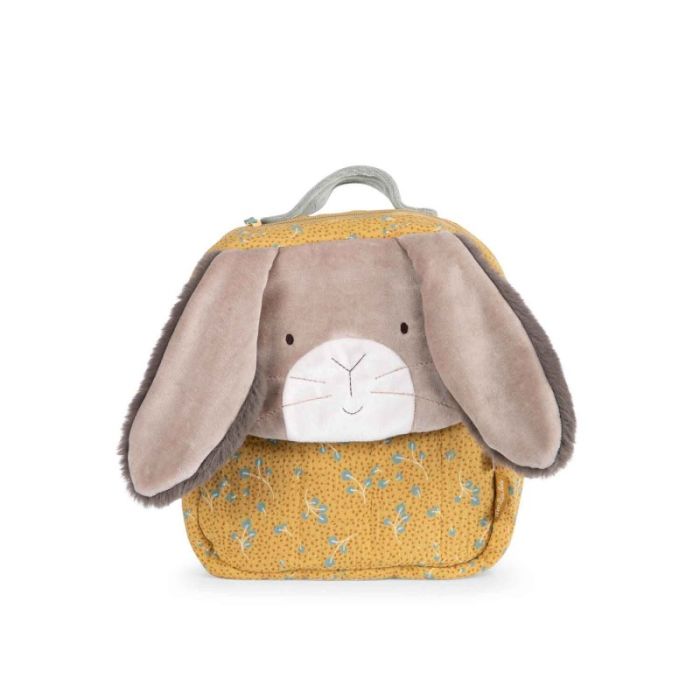 Rucksack Kaninchen ocker, Trois Petits Lapins, Moulin Roty