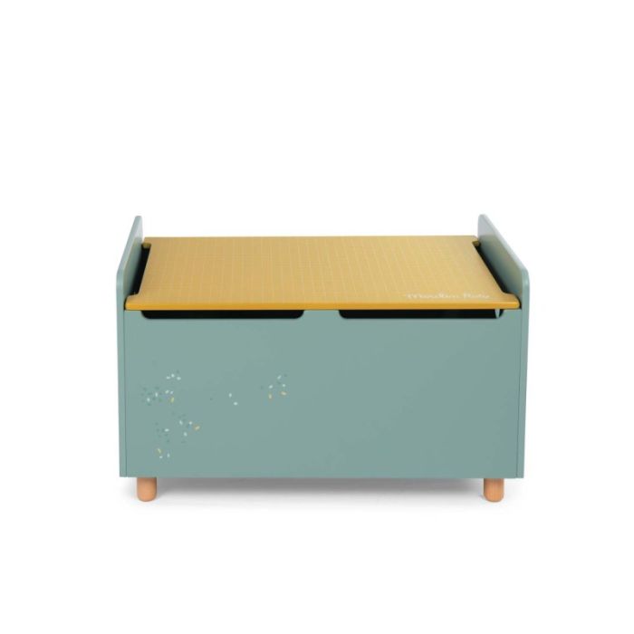 Spielzeugtruhe, Trois petits lapins, Moulin Roty