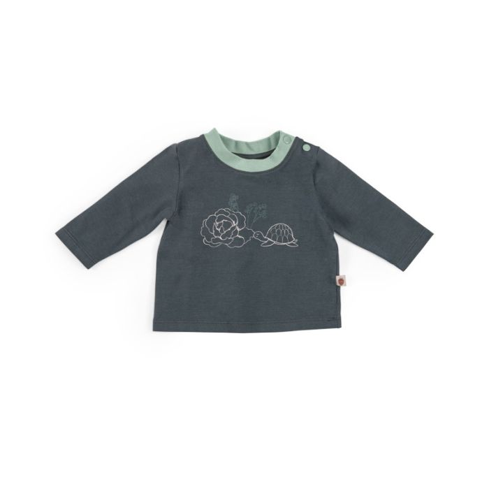 Shirt, Schildkröte und Salat, 12 Monate Moulin Roty