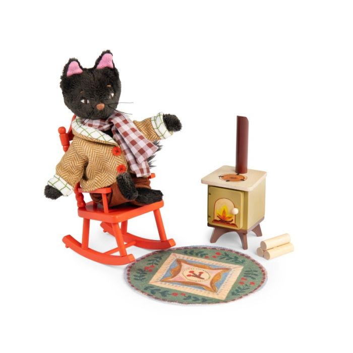 Set am Kamin, Les Minouchkas, Moulin Roty Set am Kamin, Les Minouchkas, Moulin Roty