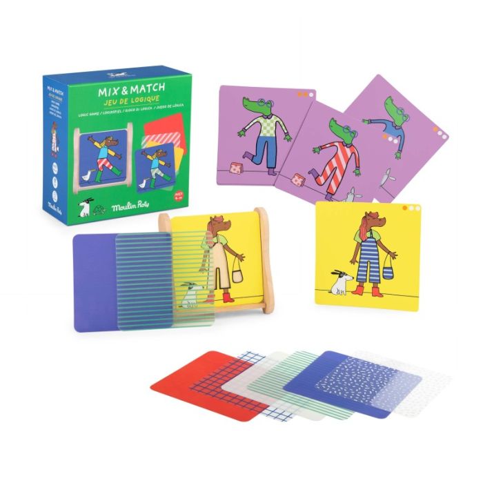 Logikspiel Mix and Match, Les Loufoques, Moulin Roty