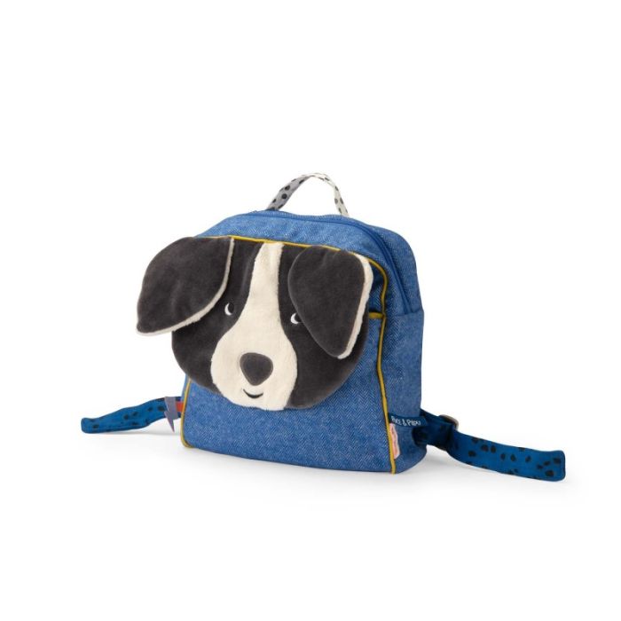 Rucksack Hund blau, Puce & Pilou, Moulin Roty