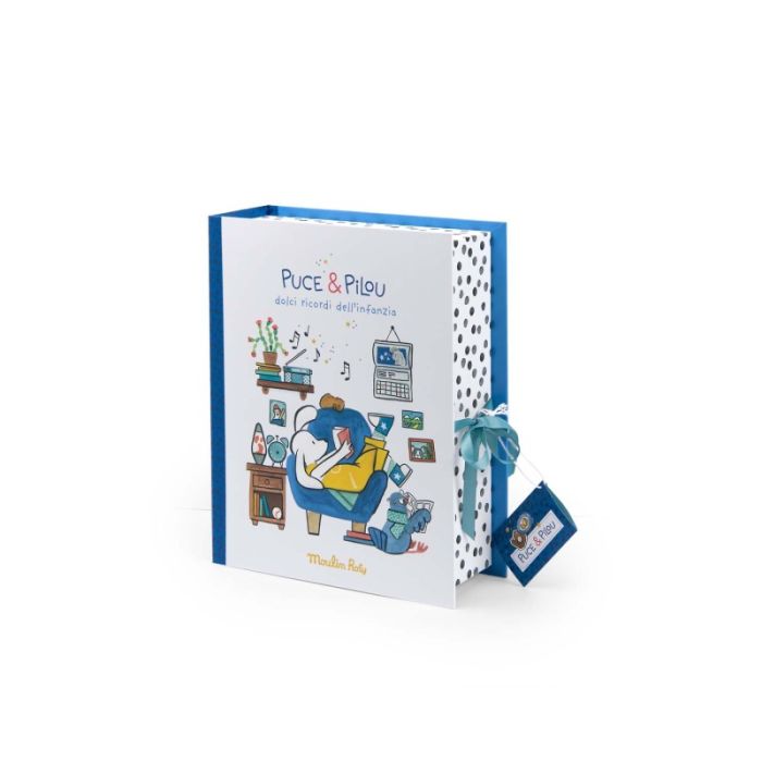 Geburts Geschenke Box Italienisch, Puce & Pilou, Moulin Roty