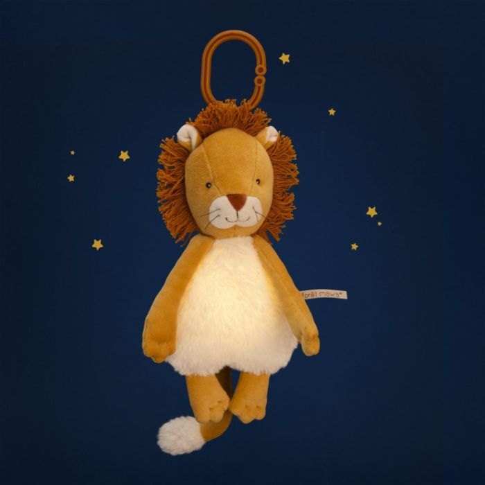 Kuscheltier mit Leuchtfunktion Löwe, La forêt Mawa, Moulin Roty