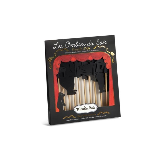 Schattenspiel Goldlöckchen und die drei Bären, Les histoires du soir, Moulin Roty