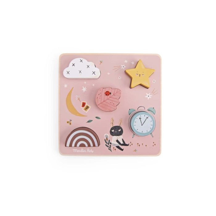 Sensorisches Puzzle, Après la pluie, Moulin Roty