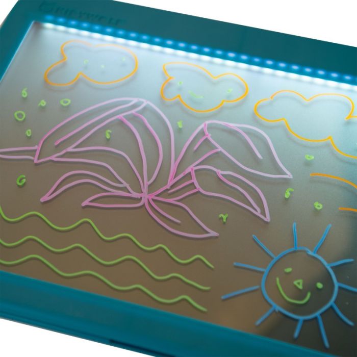 Zeichentafel LED Kidywolf, Tout Autour du Monde, Moulin Roty Zeichentafel LED Kidywolf, Tout Autour du Monde, Moulin Roty