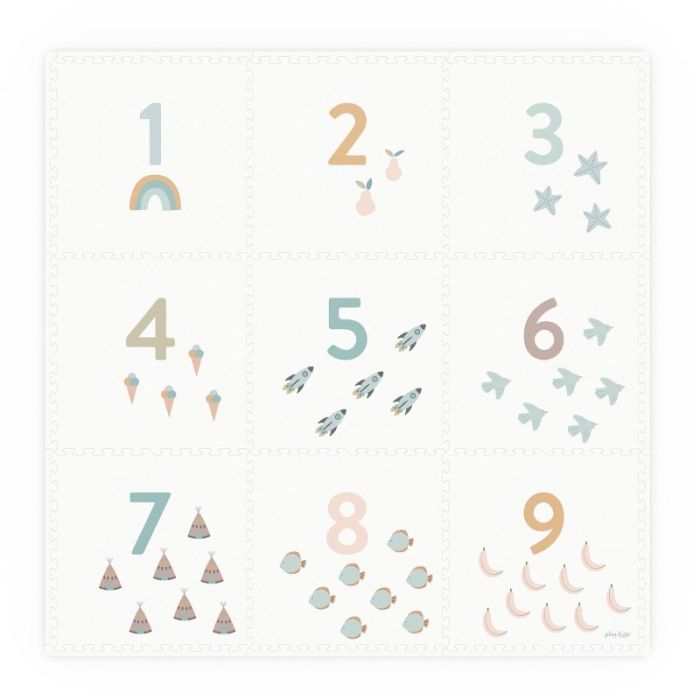 Tapis de jeu Numbers EEVAA, Tapis puzzle, Play&Go