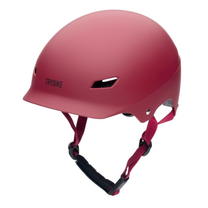 Coconuts Helm S/M vintage, red matt, Trybike
