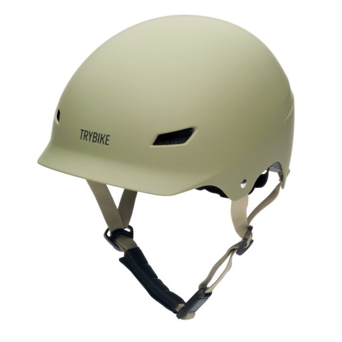 Coconuts Helm S/M vintage, green matt, Trybike