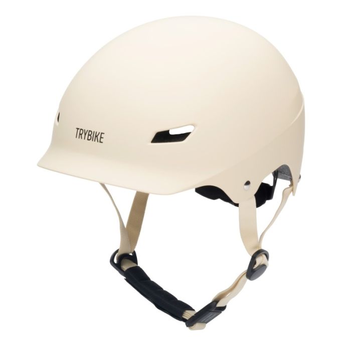 Coconuts Helm S/M vintage, cream matt, Trybike