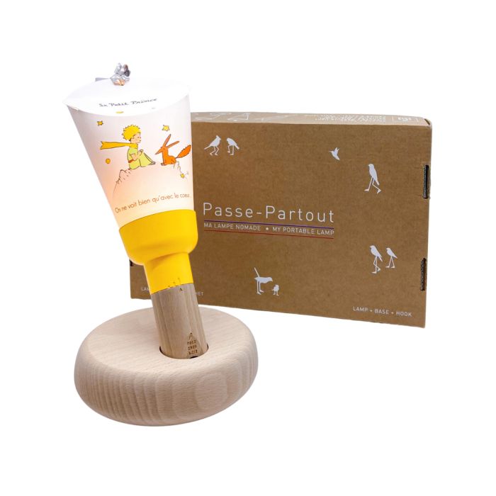 Coffret Lampe Nomade 5en1 Le petit prince et le renard, Maison Polochon Coffret Lampe Nomade 5en1 Le petit prince et le renard, Maison Polochon