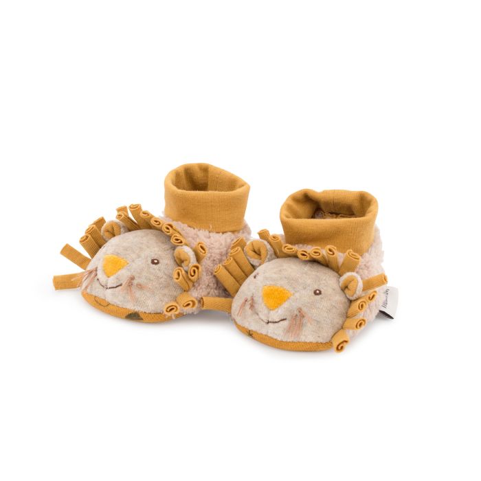 Chaussons lion, Sous mon baobab, Moulin Roty