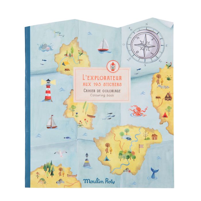 Stickerheft der Forscher, Les grands explorateurs, Moulin Roty