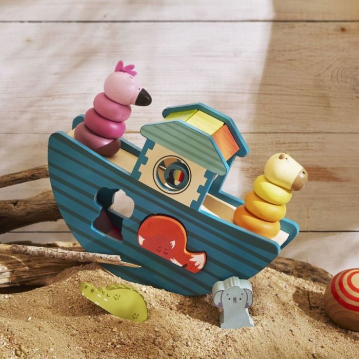 Arche Noah mit Tieren, Vilac