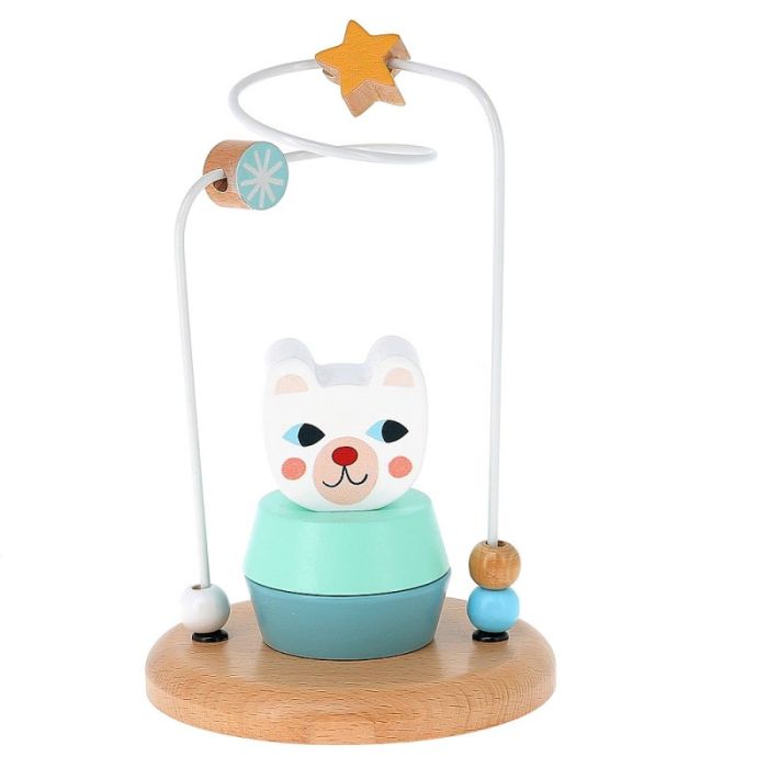 Aktivitäten Spielzeug Polarbär, Michelle Carlslund, Vilac