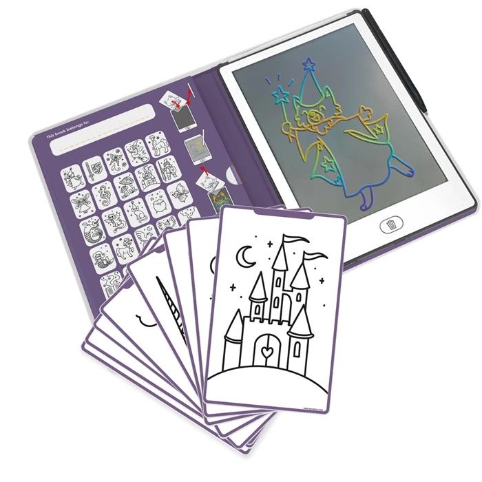 Leuchtende Designtafel mini Märchenwelt, Kidywolf