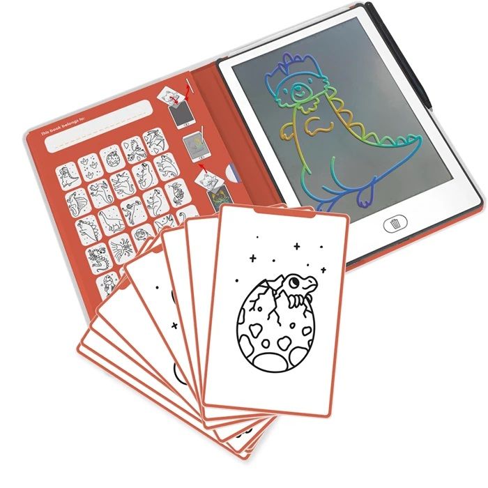 Leuchtende Designtafel mini Dino, Kidywolf