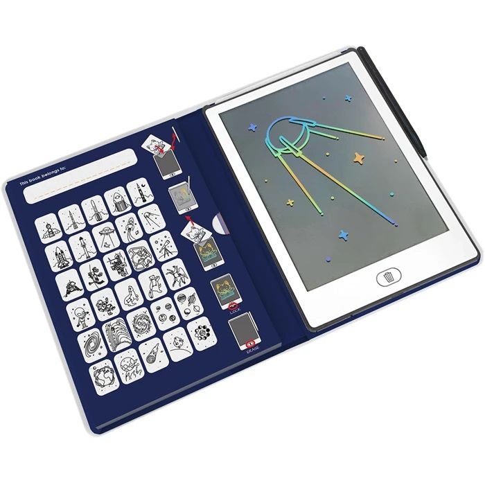 Leuchtende Designtafel mini Weltraum, Kidywolf