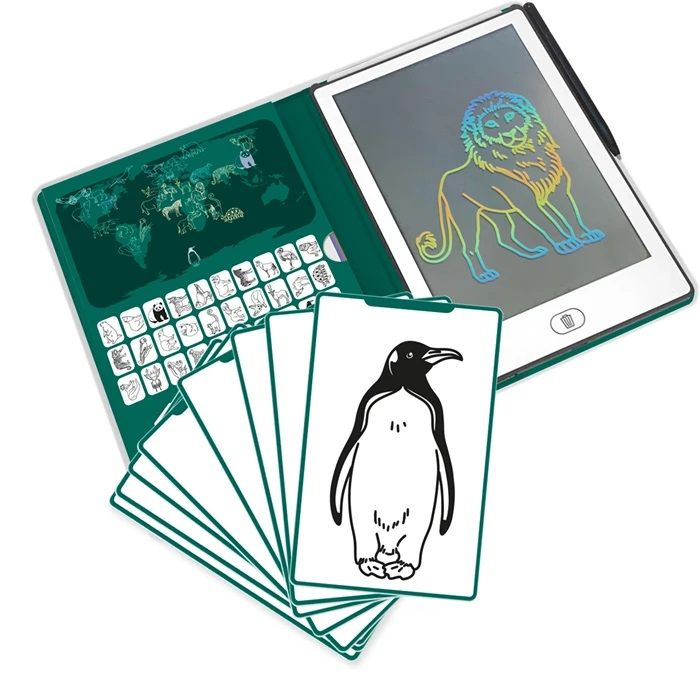 Leuchtende Designtafel mini Wilde Tiere, Kidywolf