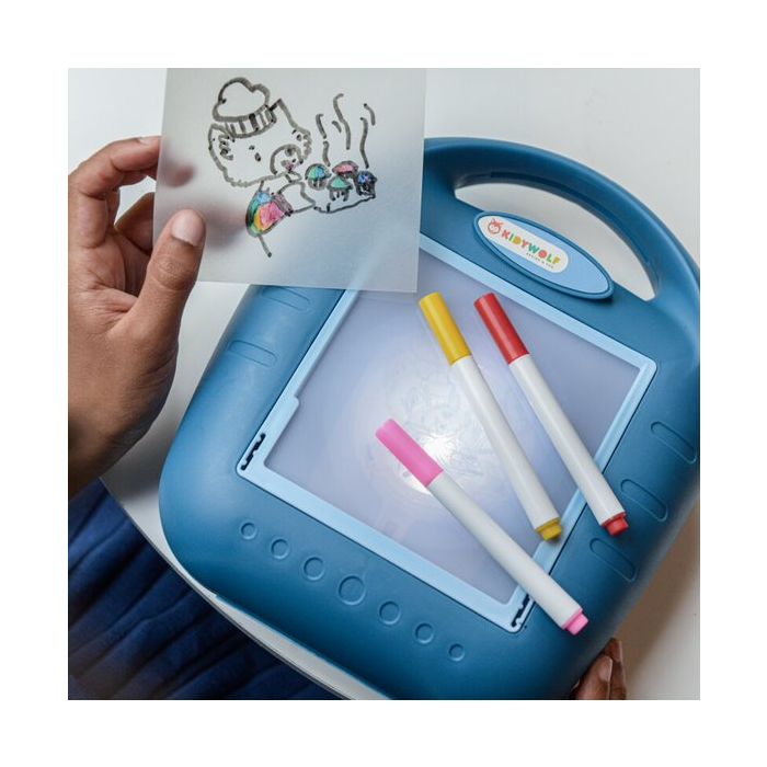 Kidydraw - Portable drawing projection box, Kidywolf