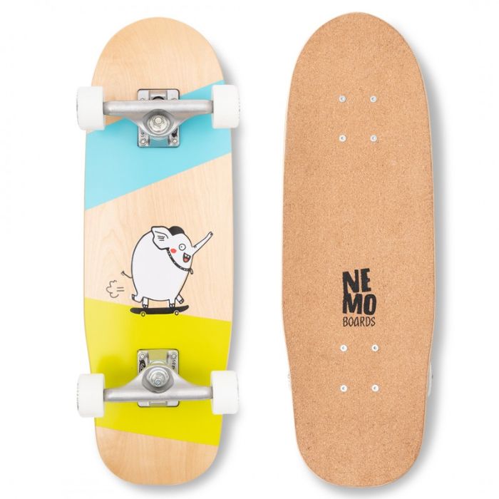 Nemo Boards Corkgrip, Elephant, Skateboard