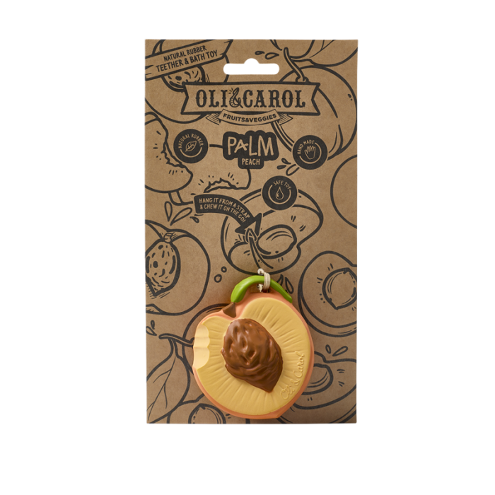 PALM Der Pfirsich, Beissring und Badespielzeug, Oli&Carol