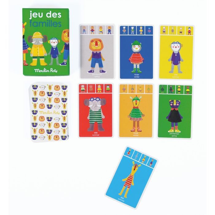 Jeu des 7 familles Les Popipop, Moulin Roty